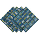 Seashell Style Napkins - Set of 4