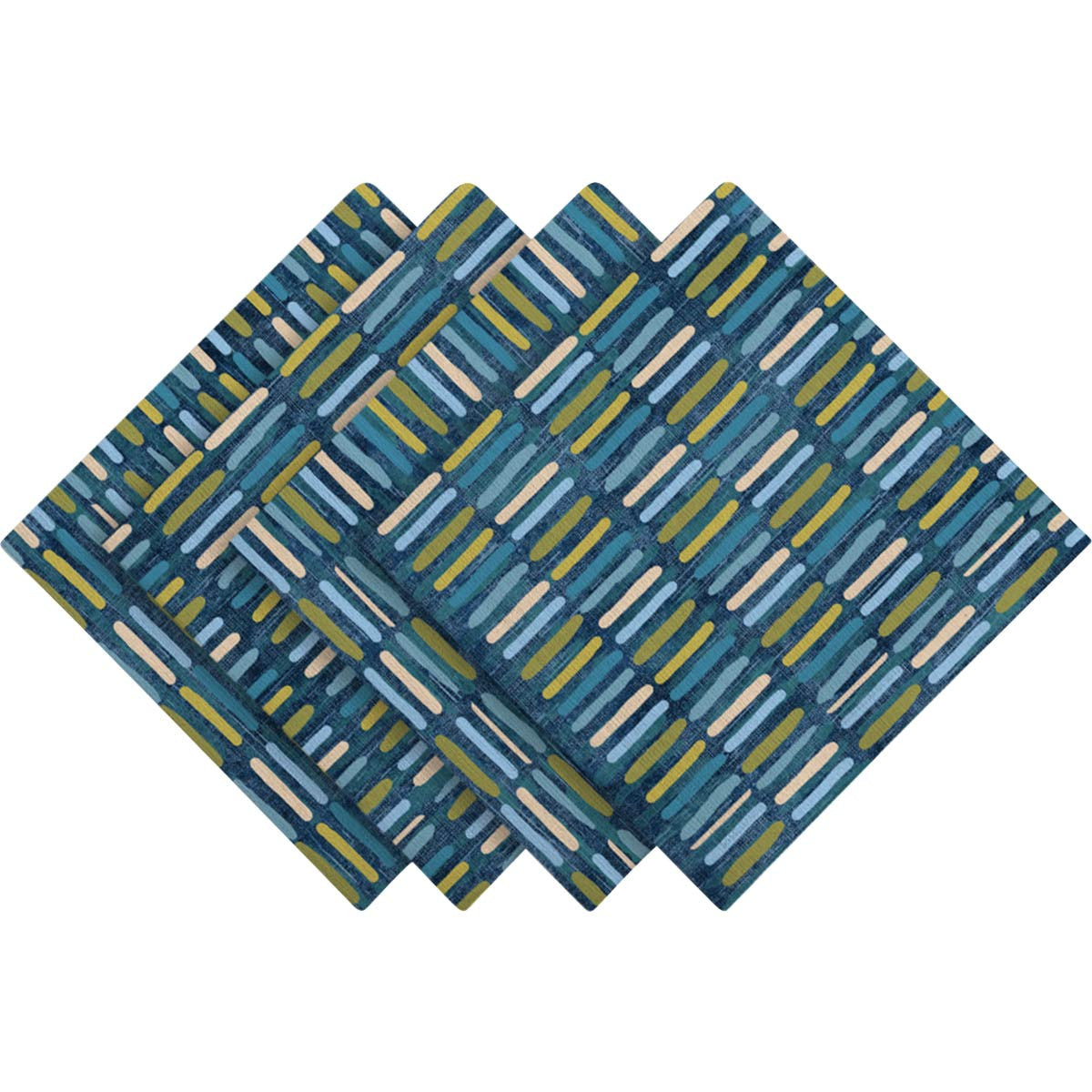 Seashell Style Napkins - Set of 4