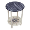Seafarer's Compass Round End Table