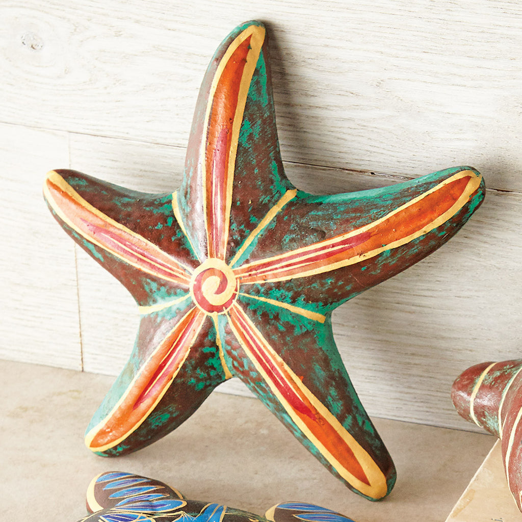 Starfish Clay Sculpture - OVERSTOCK