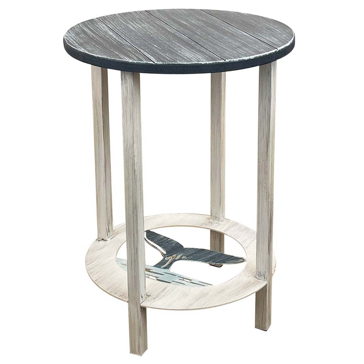Whale Watcher Round End Table