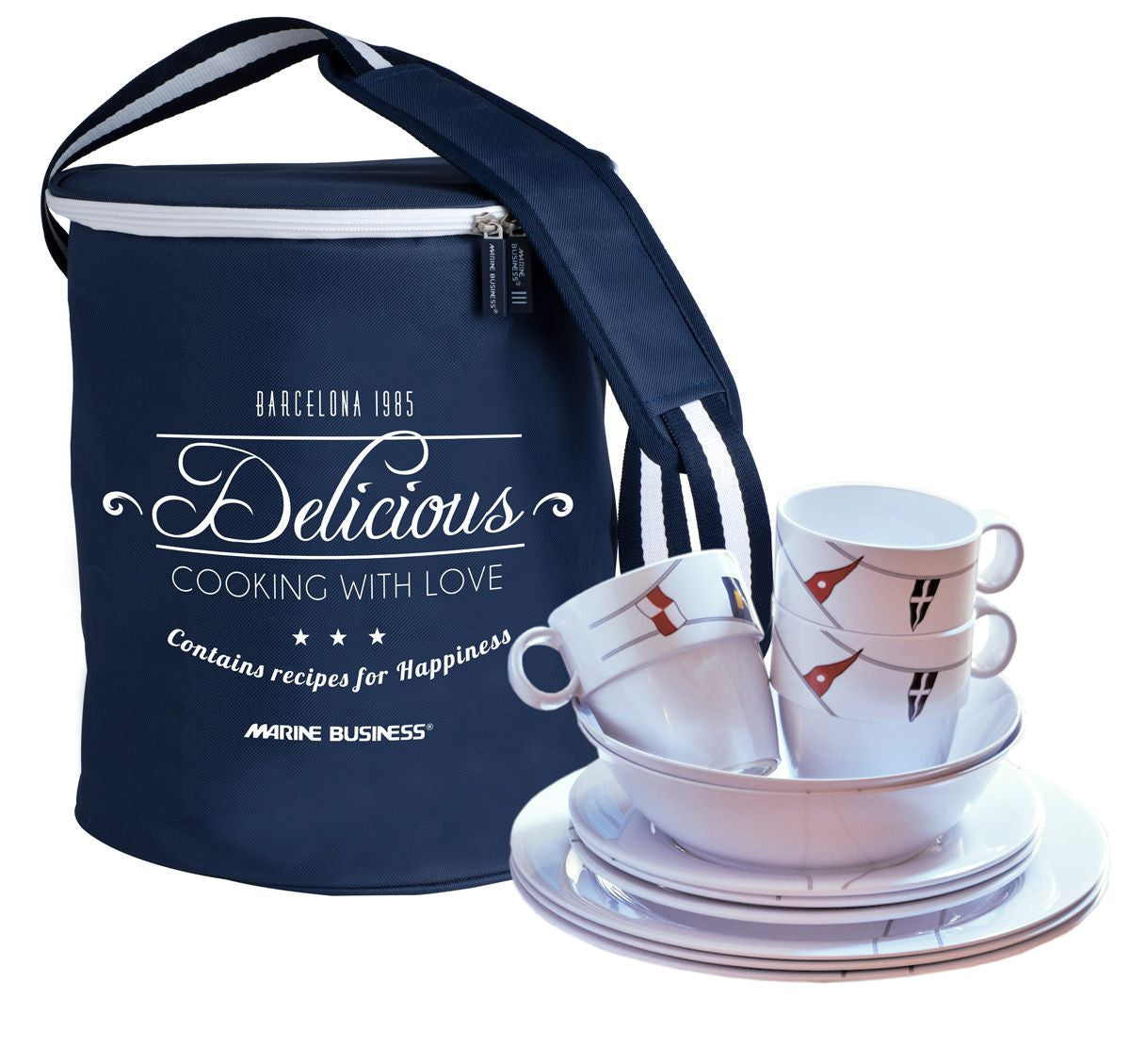 Yacht Club 25-Piece Tableware Pack