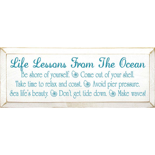 Ocean Wisdom Lesson Wall Art