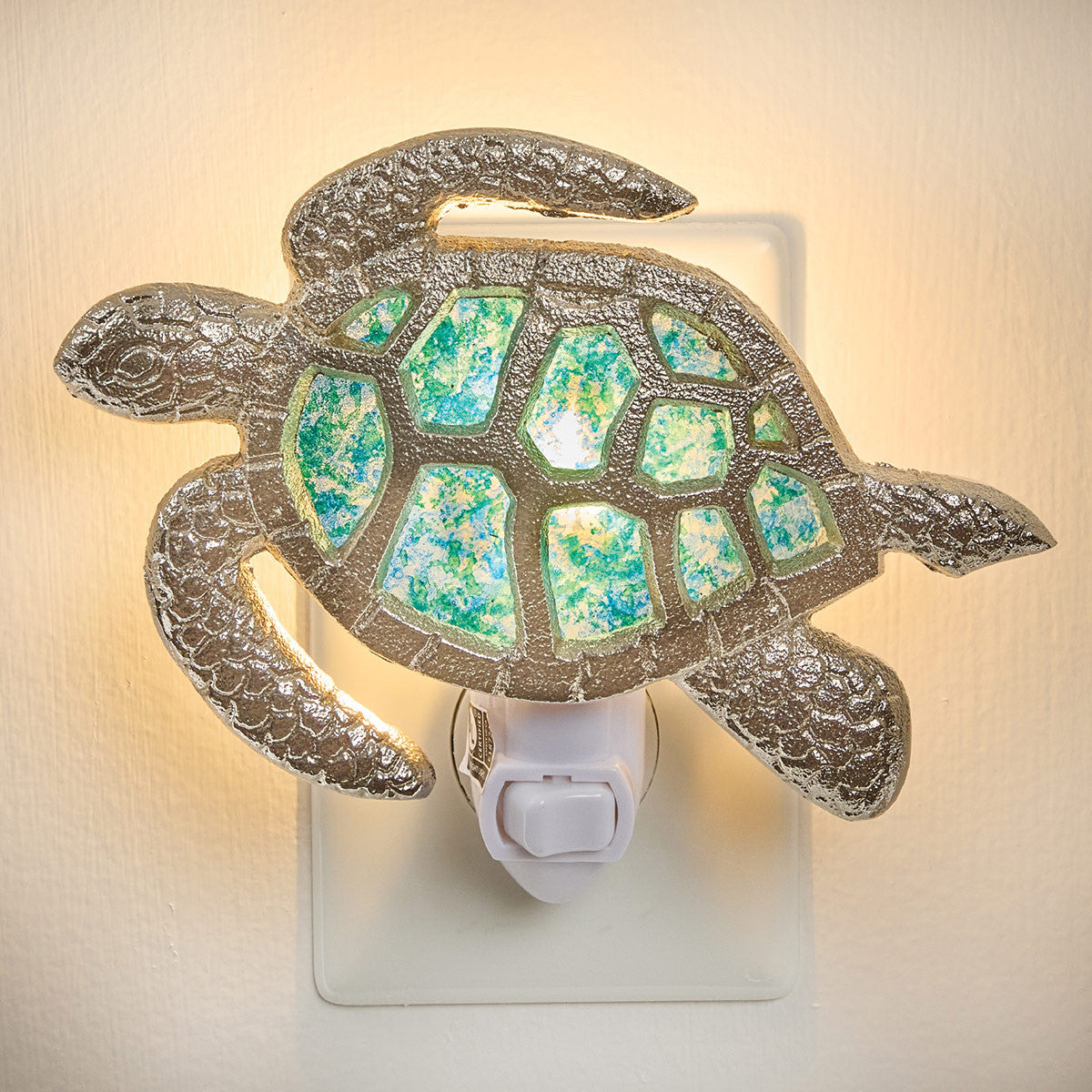 Mosaic Sea Turtle Nightlight - OUT OF STOCK UNTIL 09/18/2026