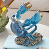 Blue Crab Wine Bottle Holder- SALE - OUT OF STOCK UNTIL 08/11/2026