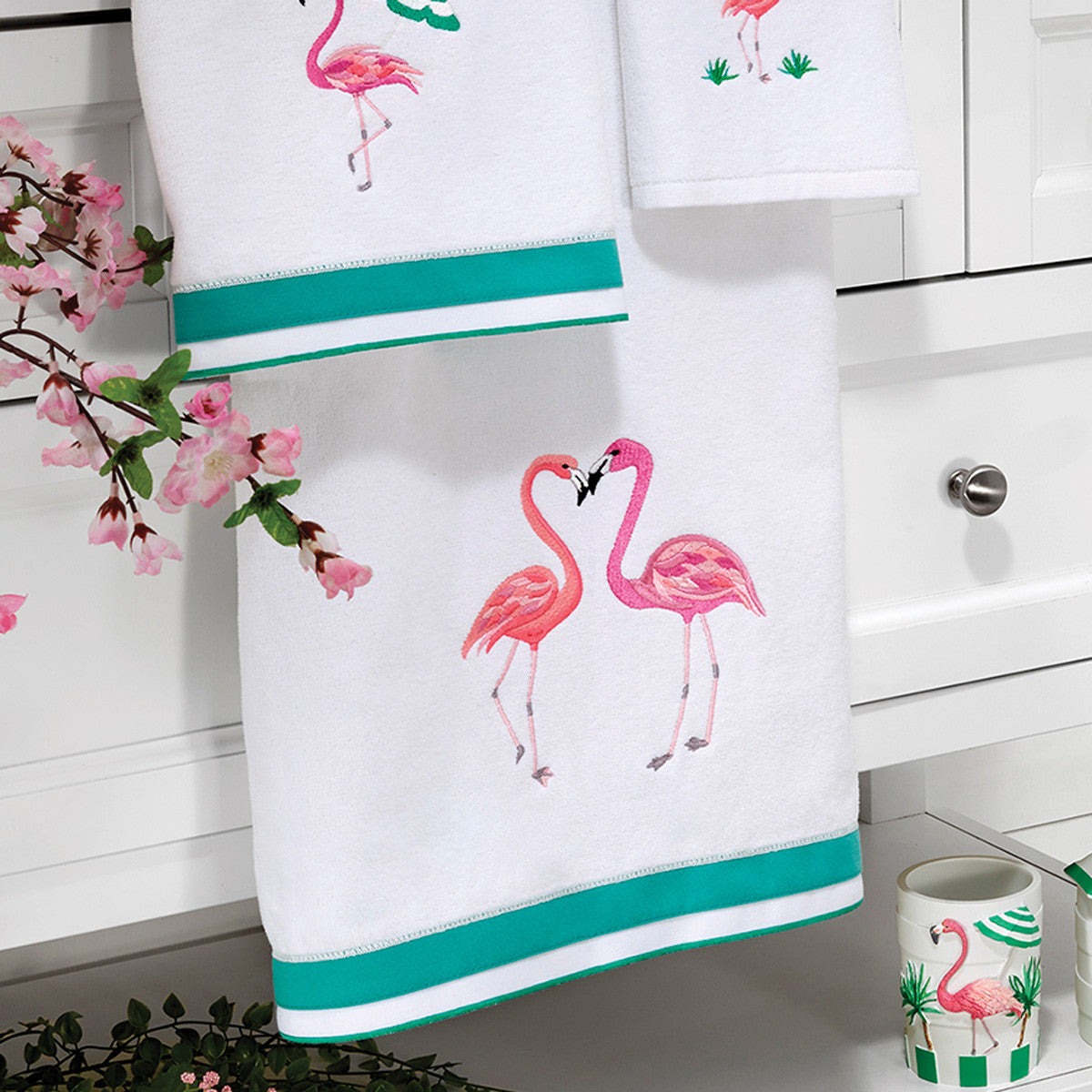 Flamingo Bay Bath Towel