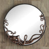 Sprawling Octopus Round Mirror