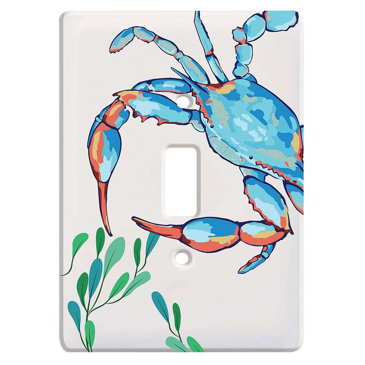 Crabby Seas Single Switch Plate