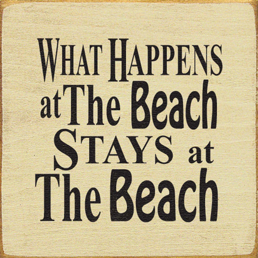 Happenings At Beach Wall Art