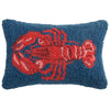 Lobster Charm Hooked Pillow - OUT OF STOCK UNTIL 06/04/2026