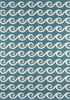 Sea Serenity Blue Indoor/Outdoor Rug - 8 x 11