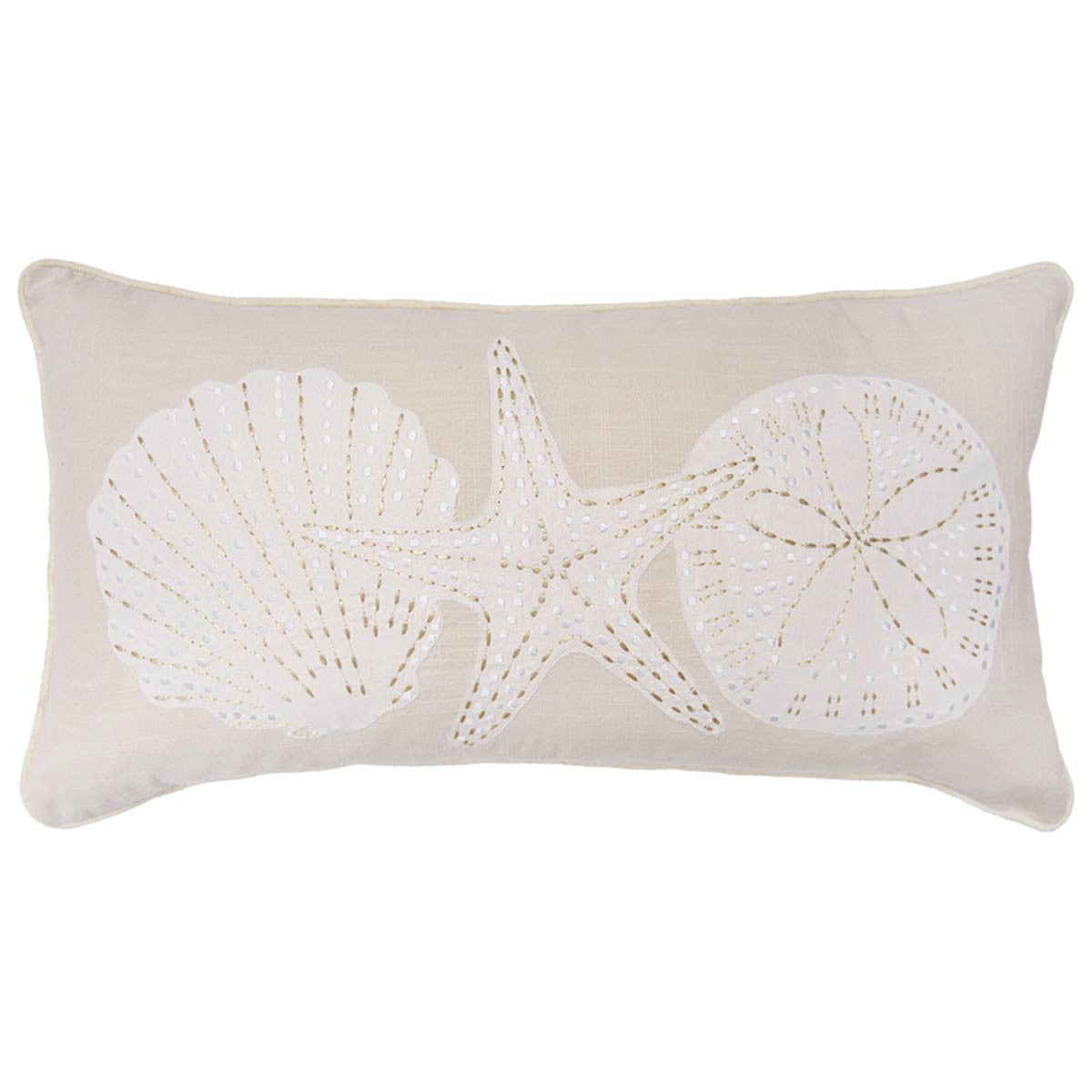 Beachcomber Seashell Pillow