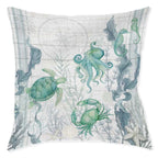 Sea Creatures Pillow