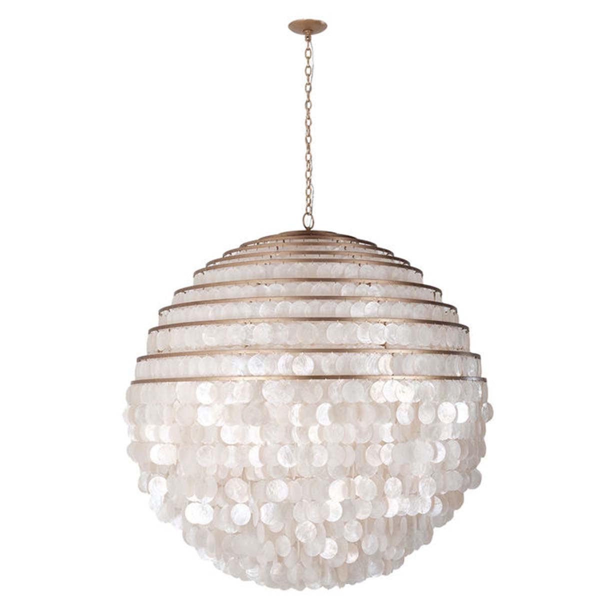 Shell Cascades Pendant Light - 36 Inch