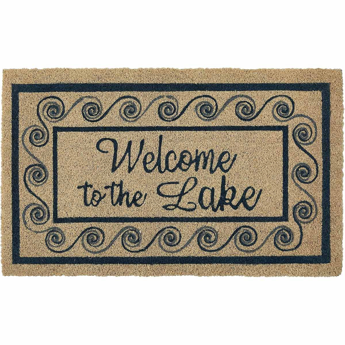 Lake Welcome Doormat - OUT OF STOCK UNTIL 07/23/2026