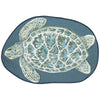 Blue Turtle Shaped Indoor/Outdoor Mat