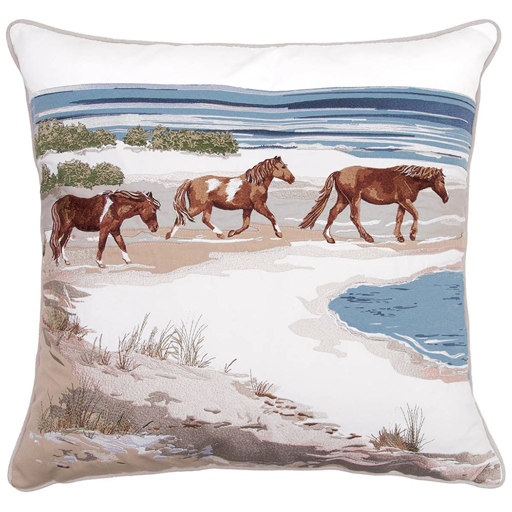 Beach Trotters Pillow