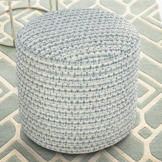 Lagoon Bloom Pouf
