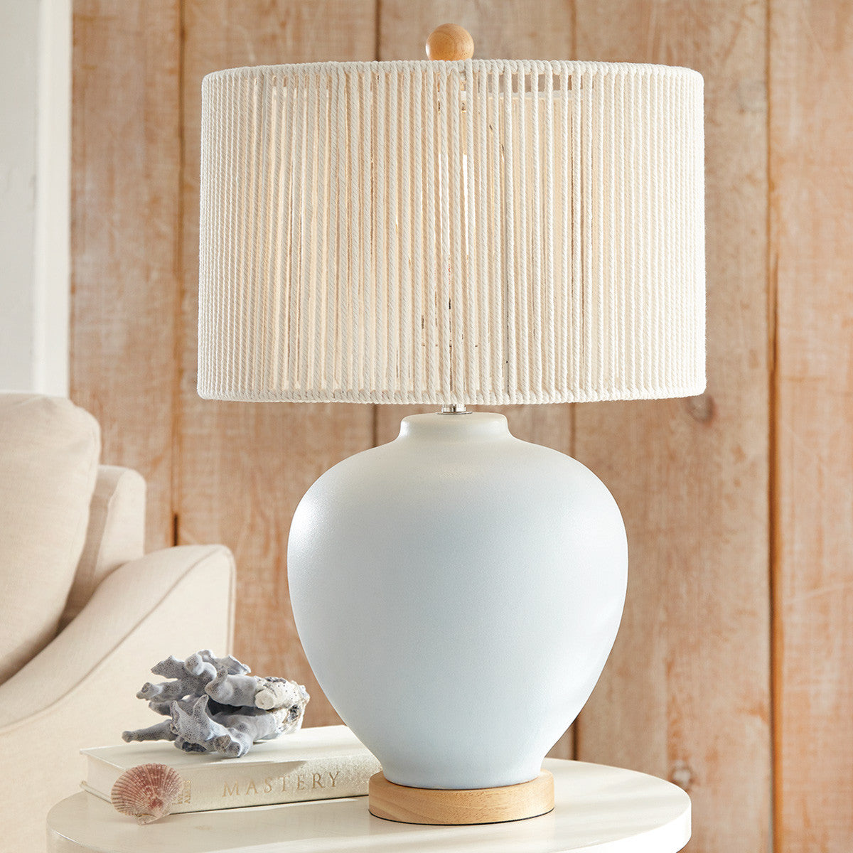 Azure Elegance Coastal Table Lamp - OUT OF STOCK UNTIL 09/11/2026