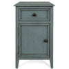 Bangor Seafoam Side Table with Cabinet