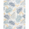 Palm Island Blue & Gold Indoor/Outdoor Rug - 5 x 7 - OUT OF STOCK UNTIL 08/28/2026