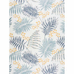 Palm Island Blue & Gold Indoor/Outdoor Rug - 5 x 7 - OUT OF STOCK UNTIL 07/17/2026