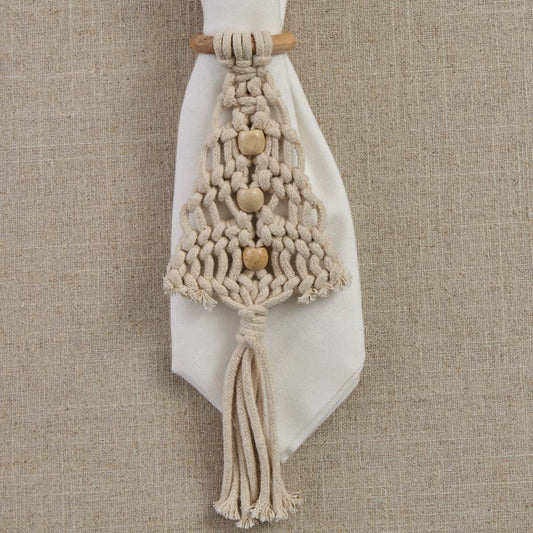 Tide Knot Napkin Rings - Set of 4