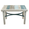 Weathered Slats Beach Bench