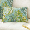 Padre Oblong Accent Pillow - Aqua