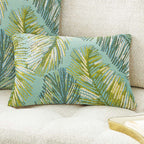 Padre Oblong Accent Pillow - Aqua