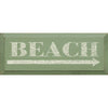 Sage Beach Arrow Wall Art