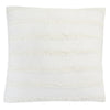White Bliss Fringed Pillow