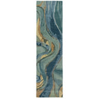 Seaswirl Mosaic Rug - 2 x 8