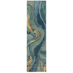 Seaswirl Mosaic Rug - 2 x 8