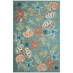 Ocean Gems Indoor/Outdoor Rug - 7 x 9