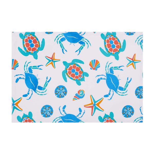 Vibrant Sea Life Placemats - Set of 6