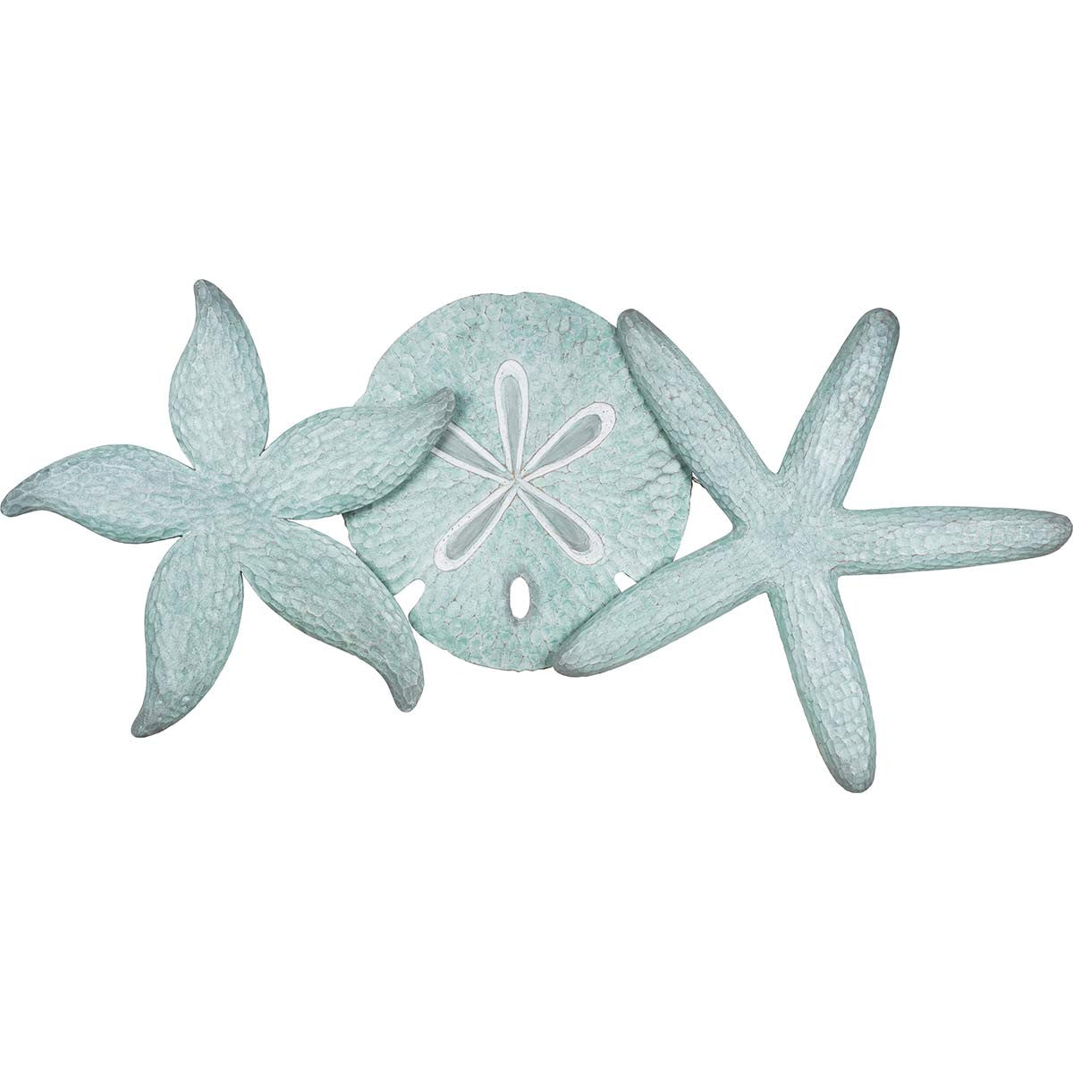 Starfish & Sand Dollar 3pc Wall Art
