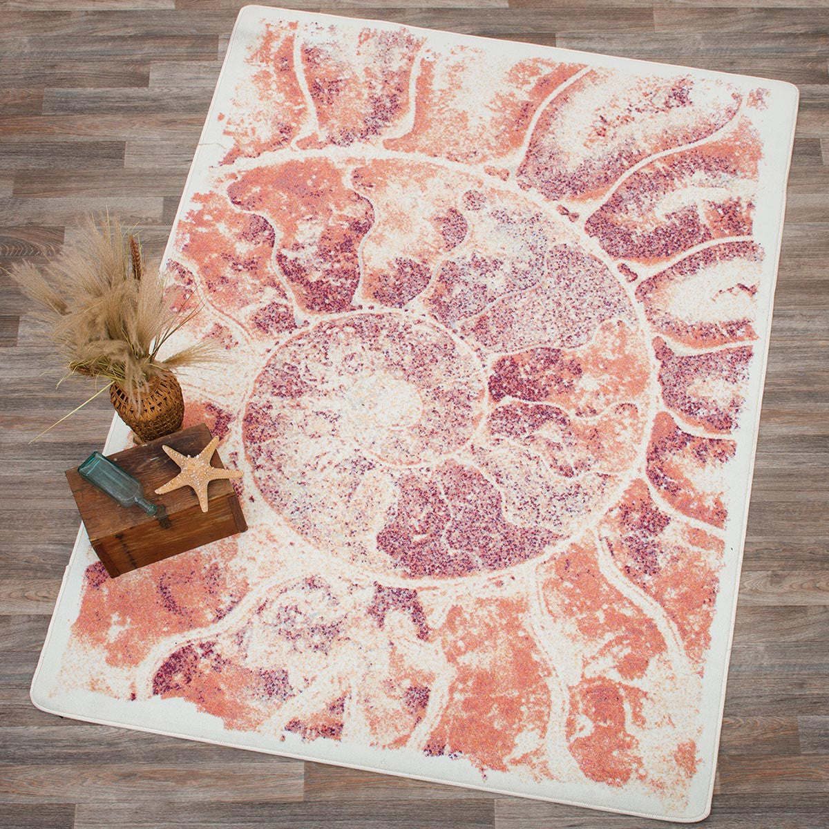 Nautilus Swirl Rug - 4 x 5
