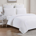 Seagrass White Coverlet Set - King