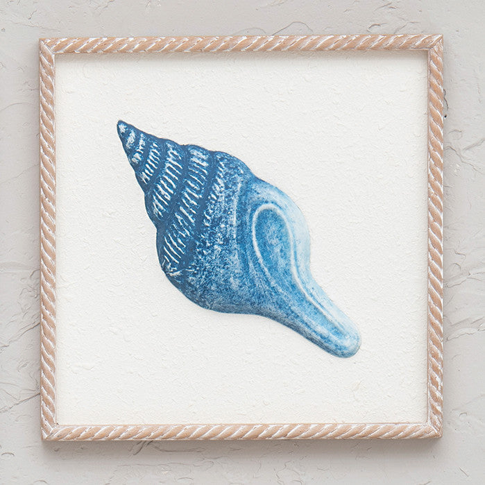 Indigo Isle Conch Shell Wall Art