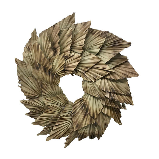 Seared Spear Palm Wreath