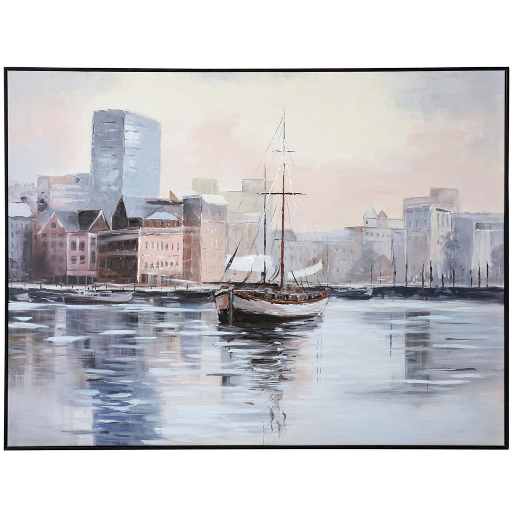 City Harbor Wall Art