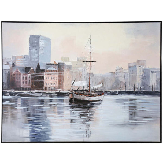 City Harbor Wall Art