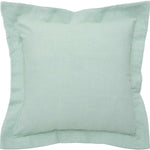 Seafoam Flange Pillow