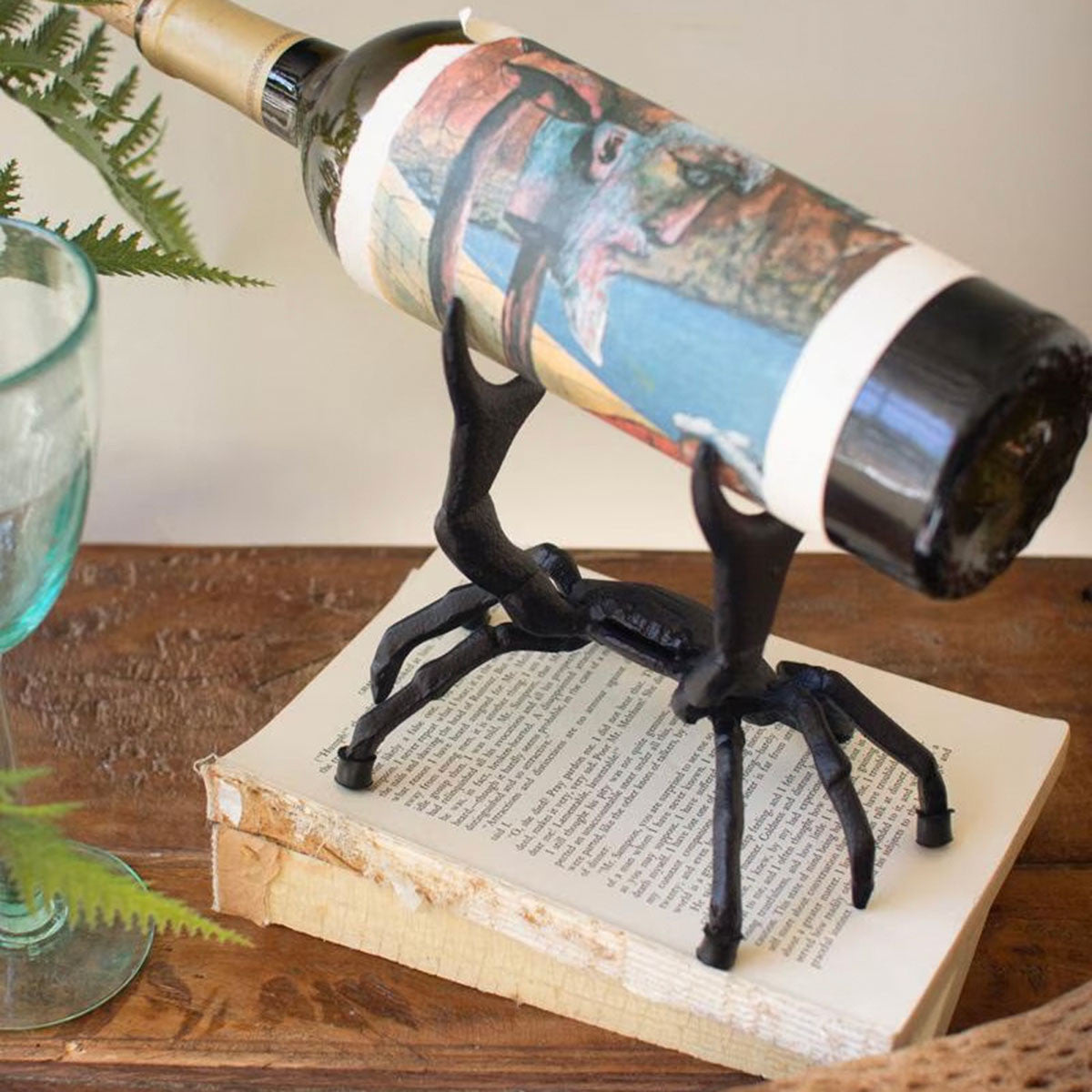 Crab Bay Wine Bottle Holder - OUT OF STOCK UNTIL 08/19/2026
