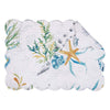Coral Paradise Placemats - Set of 6