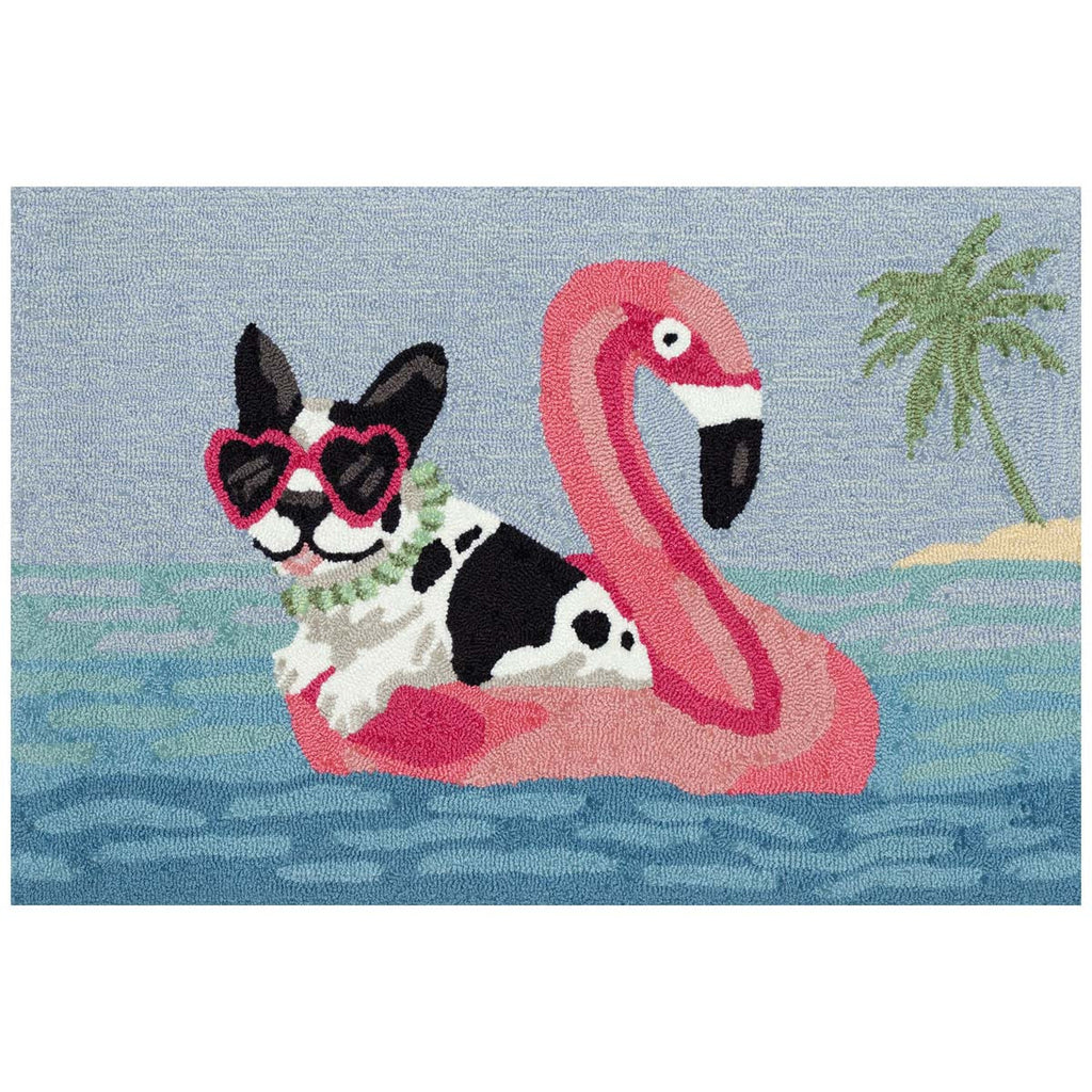 Flamingo Friend Floor Mat - 2 x 3