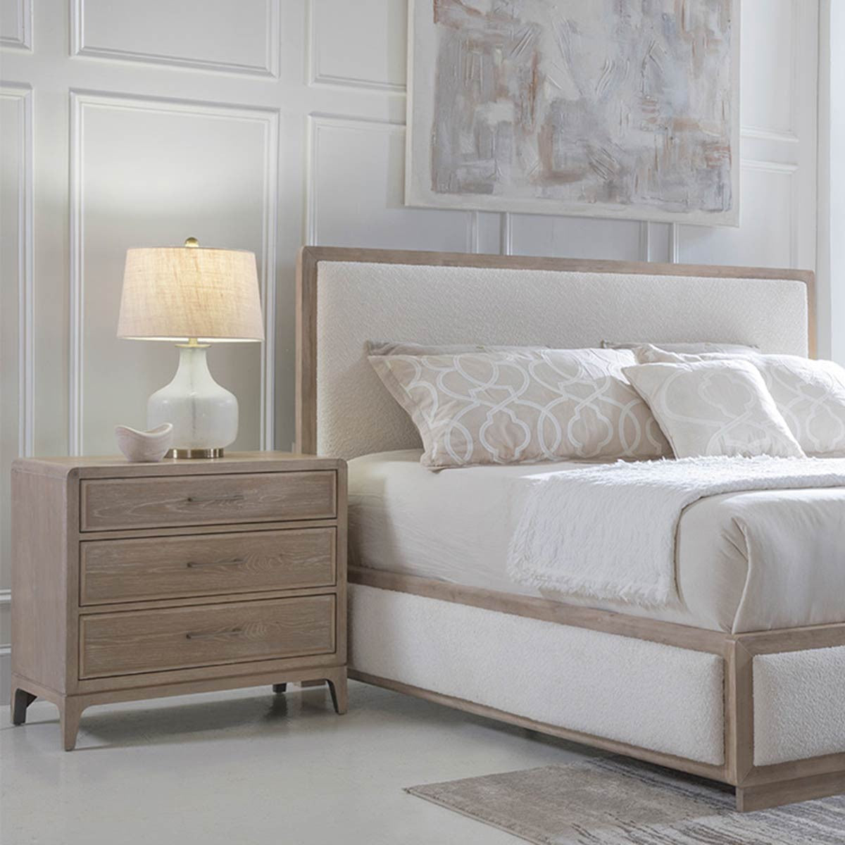 Portmore 2 Piece Bedroom Set with Upholstered Side Rails - King - OUT OF STOCK UNTIL 09/02/2026