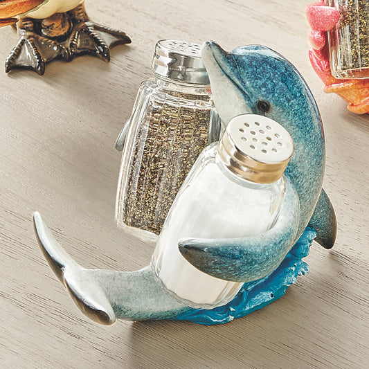 Blue Dolphin Salt & Pepper Shaker