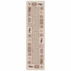 Tidal Life Beige Rug - 2 x 8